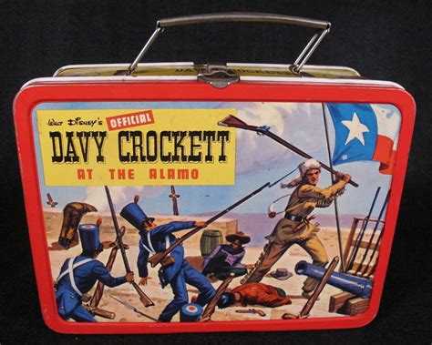 davy crockett lunch box 1955